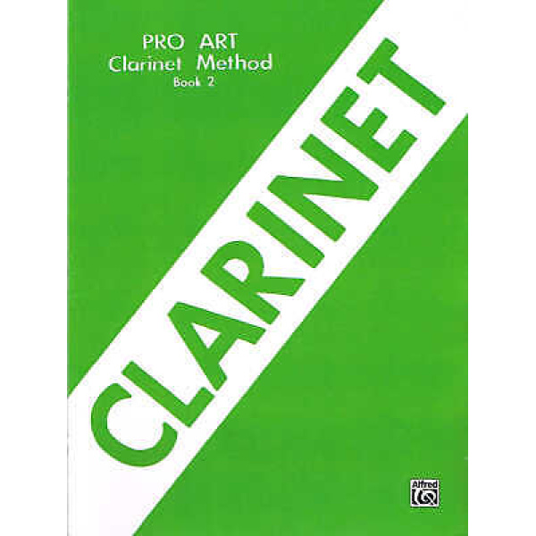 Pro Art Clarinet Method Book 2 (PROBK00315)