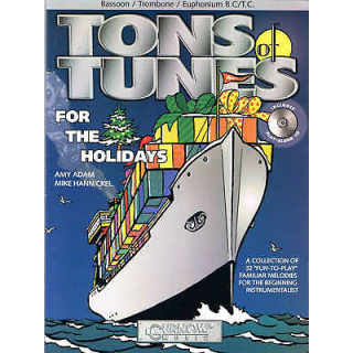 Pre-Owned Tons of tunes For the Holidays by Amy Adam & Mike Hannickel - Includ..