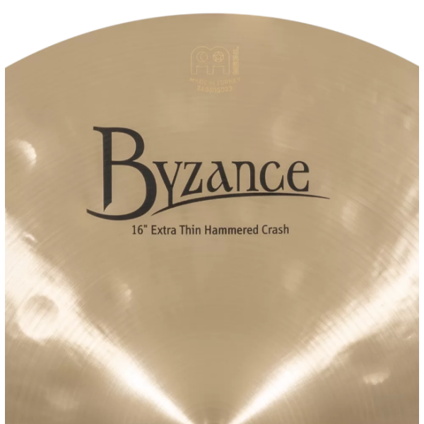Meinl Cymbals Byzance 16-Inch Crash Cymbal - Extra Thin Hammered (B16ETHC) - Image 4