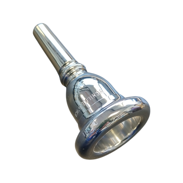 Schilke Standard Series Tuba Mouthpiece Model 69C4 in Silver Plate