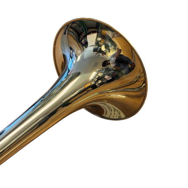 Schilke GreenHoe Tenor Trombone - Small Bore, Yellow Bell (GC2-Y) - Image 3