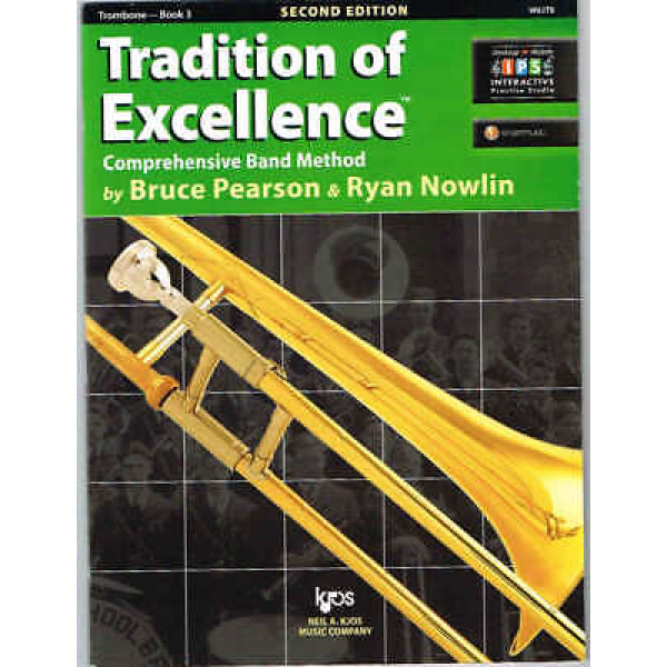 Tradition of Excellence - Trombone - Book 3 - Comprehensive Band Method (W63TB)