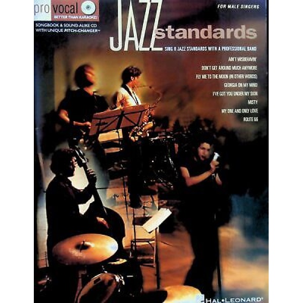 Pre-Owned Jazz Standards for Male Singers - Sing 8 Jazz Standards with A Profe..