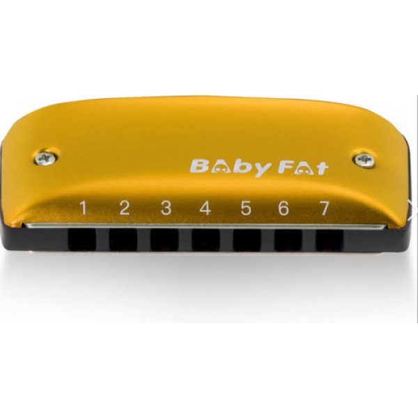 Boogie Man Baby Fat 7-Hole Harmonica in G (BF14-C)