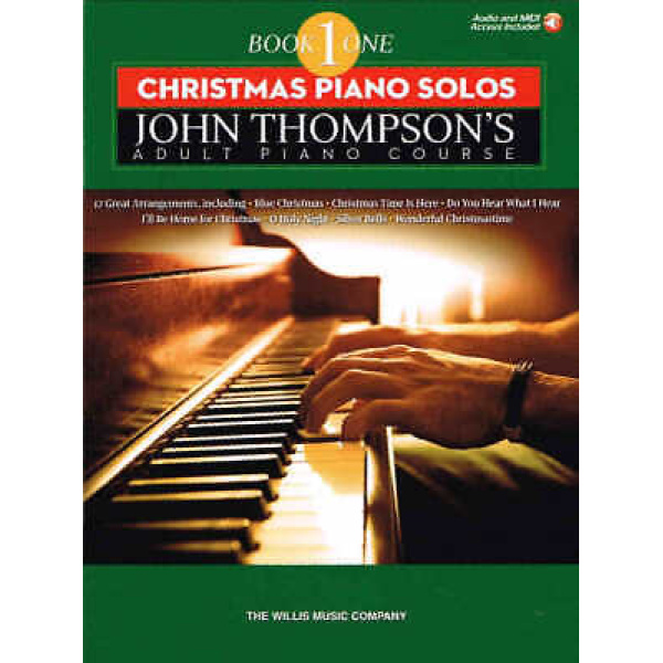Christmas Piano Solos John Thompsons Adult Piano Course Book 1 (HL00174526)