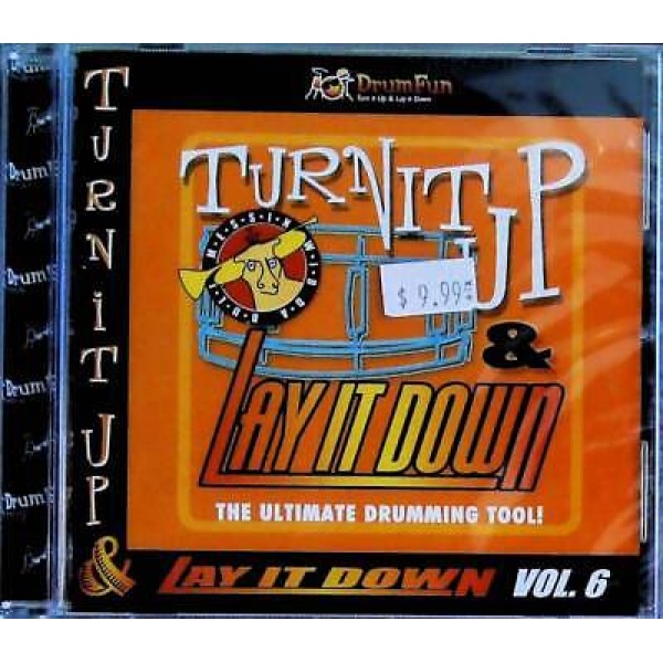 Pre-Owned Turn It Up & Lay It Down the Ultimate Drumming Tool: Volume 6 (DF006)