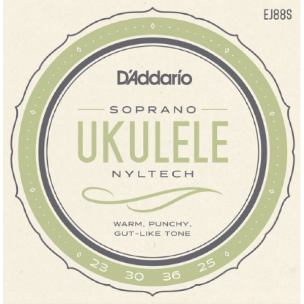 DAddario Soprano Ukulele Nyltech Strings (EJ88S)