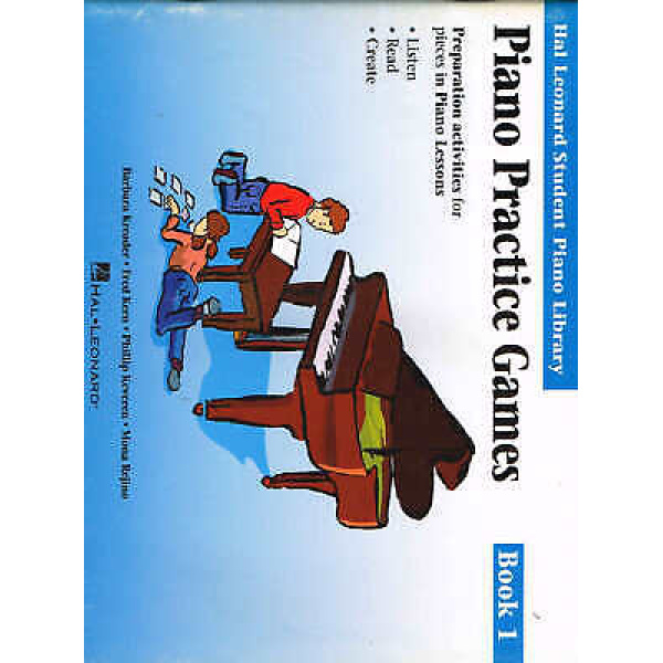 Pre-Owned Hal Leonard Student Piano Library - Piano Practice Games - Book 1 (H..