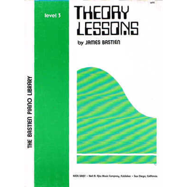 Pre-Owned Theory Lessons by James Bastien Level 3 (WP9)
