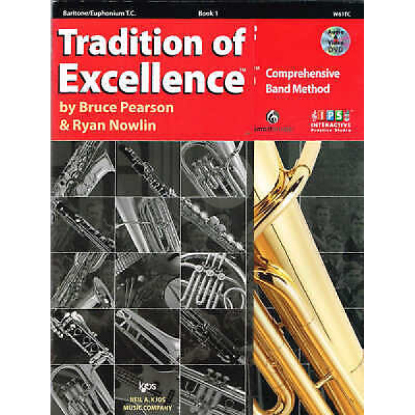 Pre-Owned Tradition Of Excellence - Baritone/Euphonium Treble Clef - Book 1 - ..