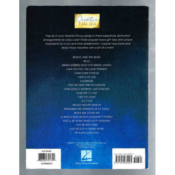 Creative Piano Solo - Disney Favorites (HL00283318) - Image 2
