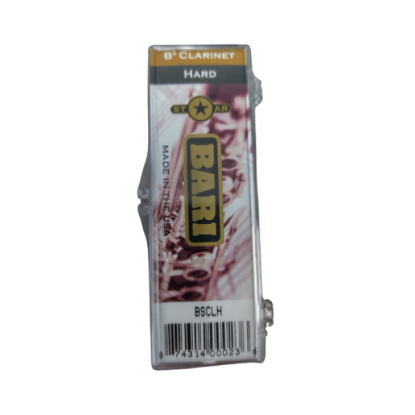 Bari Woodwind Star Bb Clarinet Synthetic Reed Hard (3.5-4.0) - BSCLH