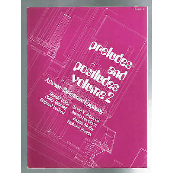 Pre Owned - Preludes and Postludes - Volume 2 - Advent Christmas Epiphany