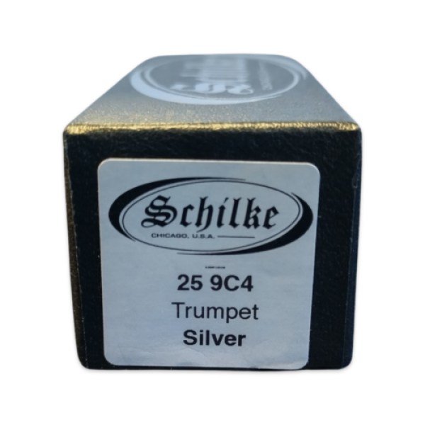 Schilke Standard Series Trumpet Mouthpiece Model 9C4 in Silver Plate - Image 2
