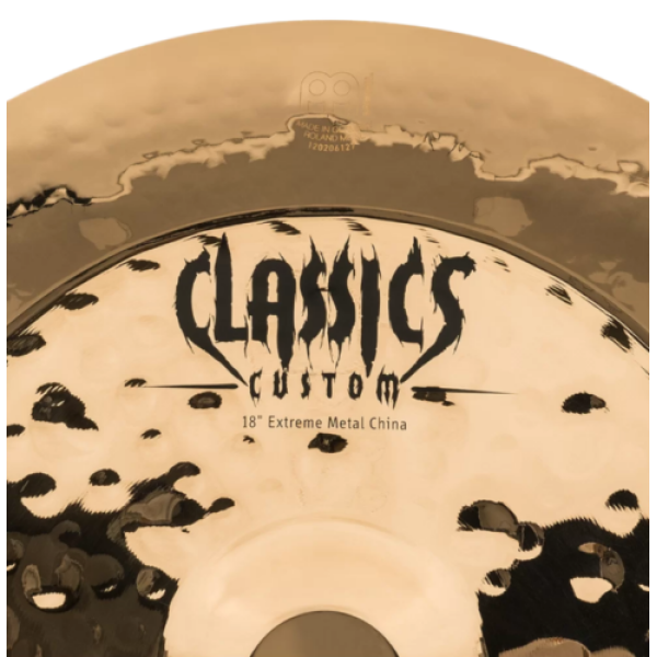 Meinl Cymbals China Cymbal - Classics Custom Extreme Metal - 18 Inch (CC18EMCH.. - Image 5