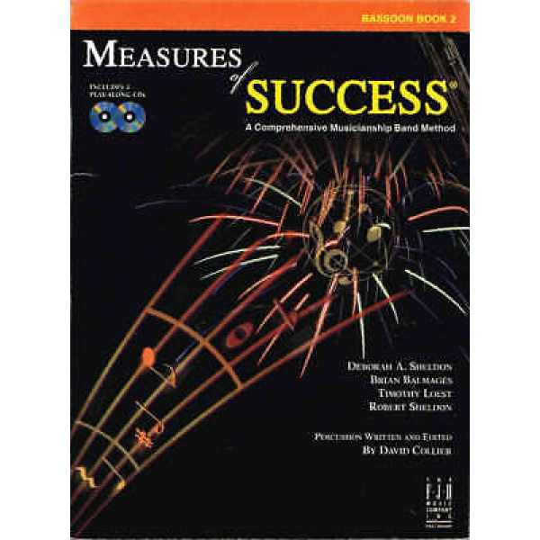 Measures of Success - Bassoon Book 2 - Includes 2 Play Along CDs (BB210BSN)Mea..