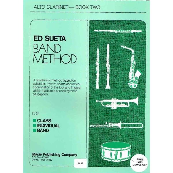 Band Method: Alto Clarinet - Book Two (2) [Paperback] Ed Sueta