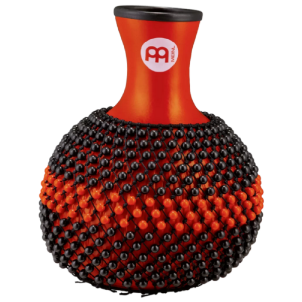 Meinl Percussion Shekere Gourd Instrument with Adjustable Beaded Net, Red (SH-R)