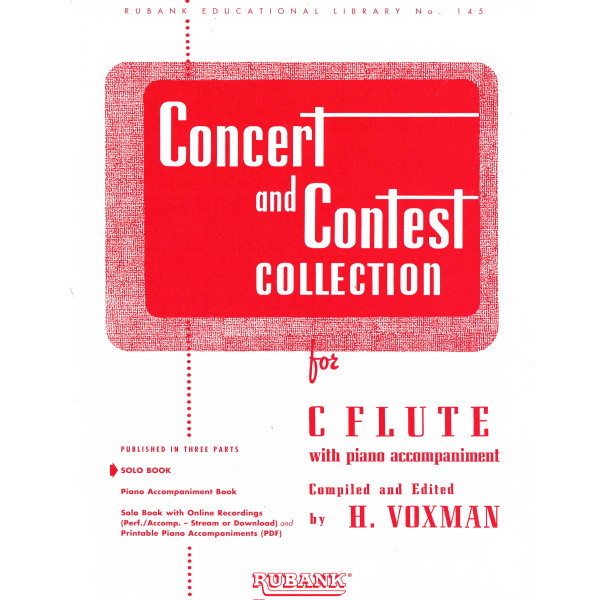 Concert and Contest Collection for C Flute - Solo Book Only (HL04471610)
