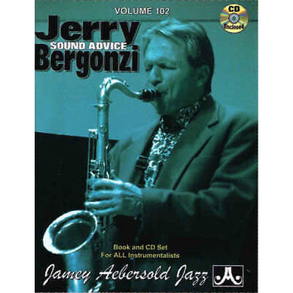 Jerry Bergonzi - Sound Advice - Volume 102 - CD Included (V102DS)