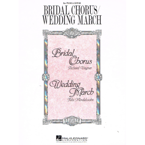 Pre-Owned Bridal Chorus - Wedding March for Piano & Guitar (HL00490385)