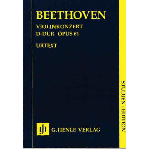 Beethoven ViolinKonzert D-Dur Opus 61 - Urtext (51489326)