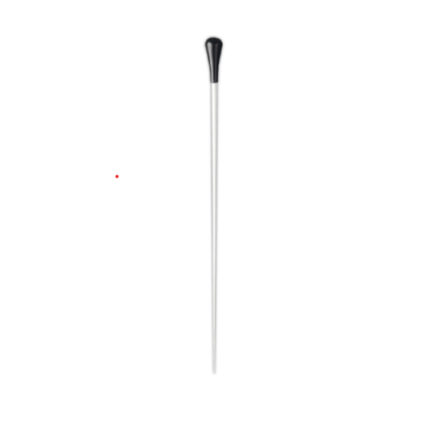 Faxxx Conductor Baton - 15 Inch - White w/Black Pear Grip (FP92BWH)