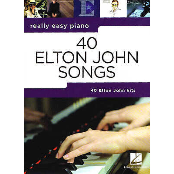 40 Elton John Songs for Really Easy Piano (40 Elton John Hits) (HL00295382)
