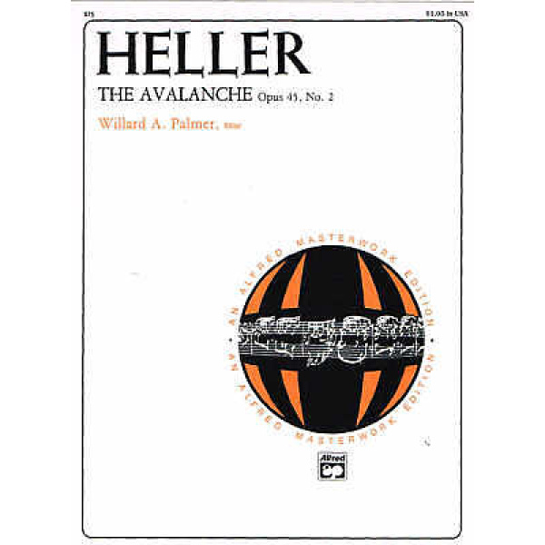 Pre-Owned Heller The Avalanche Opus 45 No. 2 Edited by Willard A. Palmer (875)