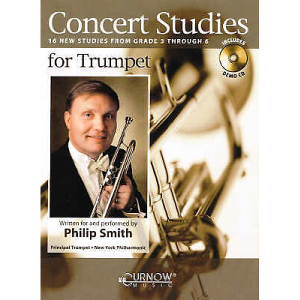 Concert Studies for Trumpet - 16 New Studies from Grade 3 through 6 (HL44000611)