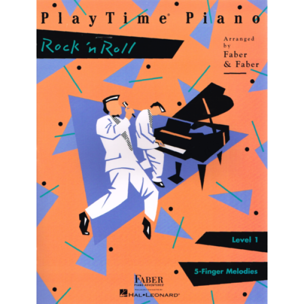 Playtime Piano - Rock'n Roll Level 1 - 5 Finger Melodies (HL00420128)