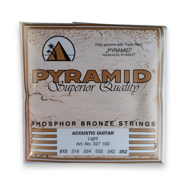 Pyramid SQ Strings - Phosphor Bronze - Acoustic Guitar - Light (.012-.052)