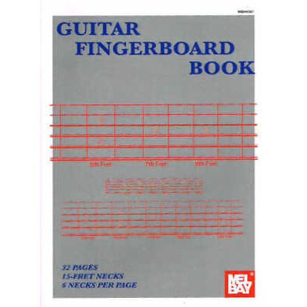 Pre-Owned Guitar Fingerboard Book (MB94567)