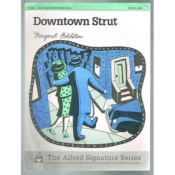 Pre Owned - Downtown Strut - Early Intermediate Piano Solo
