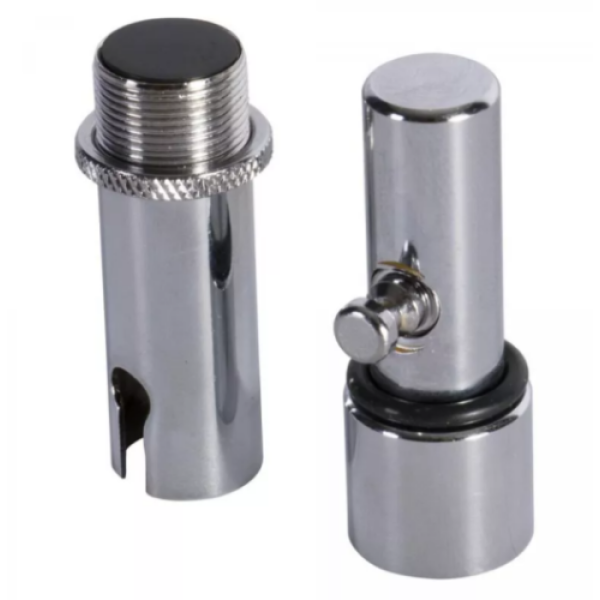 On Stage Gear, Quik-Release Mic Adapter, Chrome Finish(QK2) - Image 3