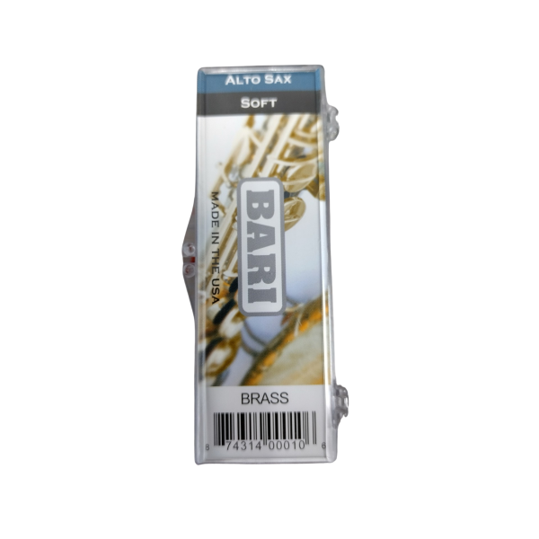 Bari Woodwind Original Eb Alto Saxophone Synthetic Reed Strength Soft 1.5-2.0 - (BRASS)
