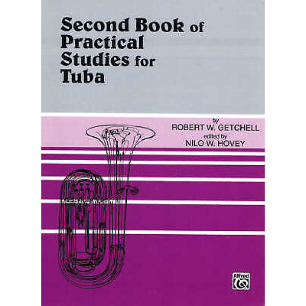 Second Book of Practical Studies for Tuba by Robert W. Getchell (EL00775)