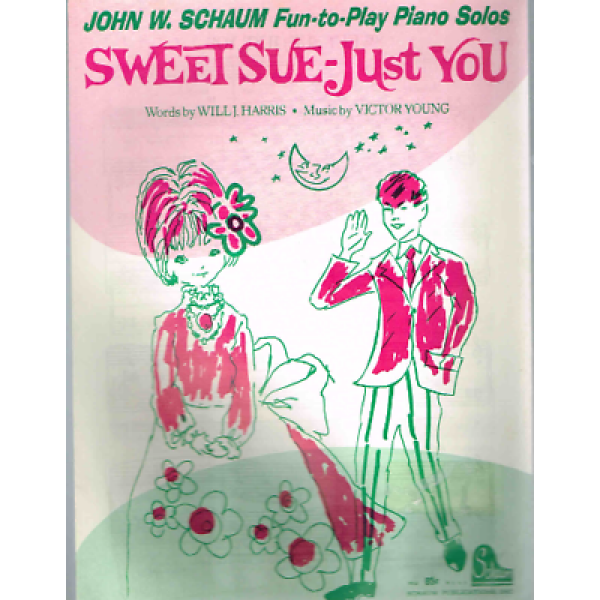 Pre Owned John W. Schaum Fun to Play Piano Solos - Sweet Sue Just You
