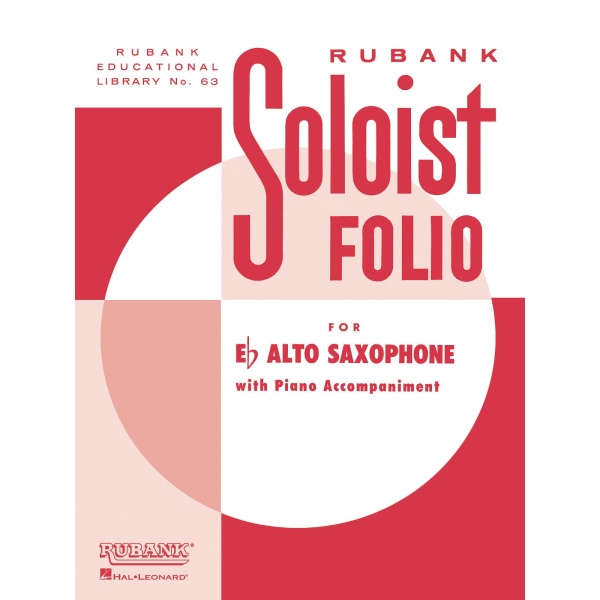 Soloist Folio: Alto Saxophone and Piano [Paperback] Various