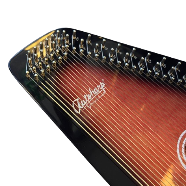 Scratch & Dent Oscar Schmidt Autoharp The Berkshire 15 Chord (OS15B) - Image 3