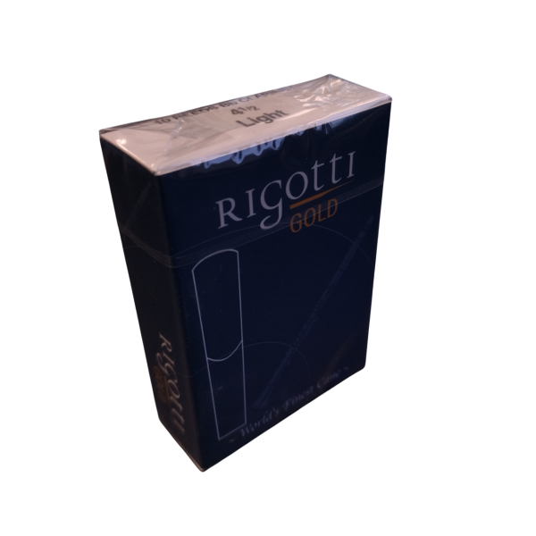 Rigotti Gold Bb Clarinet Reeds - Strength 4 1/2 Light - Box of 10