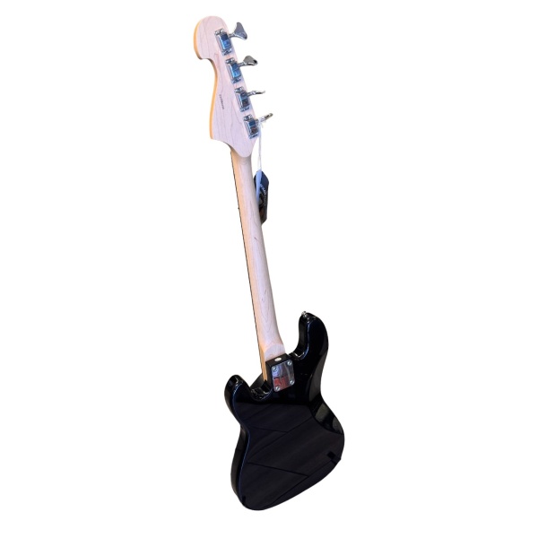Scratch & Dent Oscar Schmidt Bass Guitar 3/4 Size in Black (OB25B) - Image 4