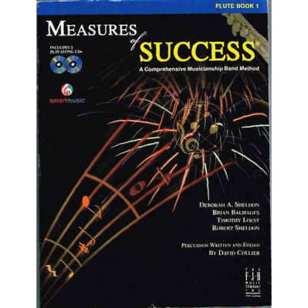 Pre-Owned Measures of Success - Flute Book 1 - Includes 2 Play Along CDs (BB20..