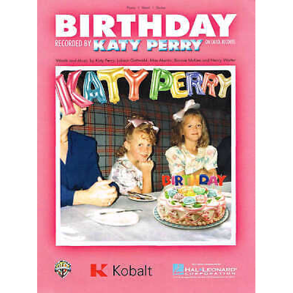 Pre-Owned Birthday by Katy Perry for Piano/Vocal/Guitar (HL00131432)