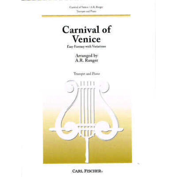 Carnival of Venice Easy Fantasy with Variations for Trumpet & Piano (W1511)