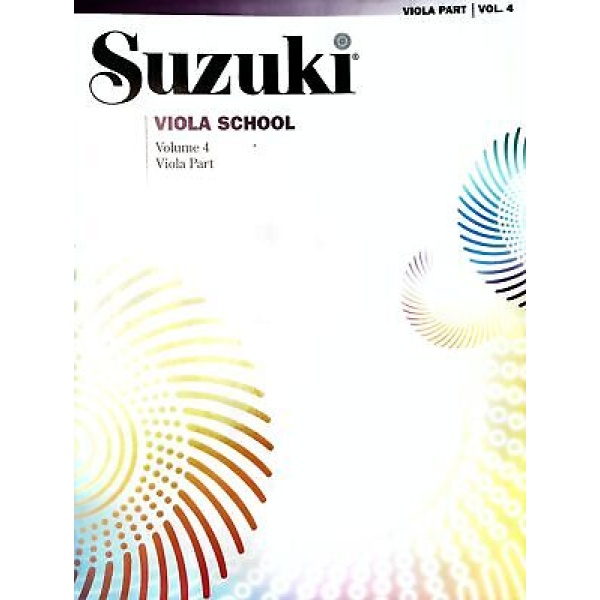 Pre-Owned Suzuki Viola School - Volume 4 - Viola Part (0244S)