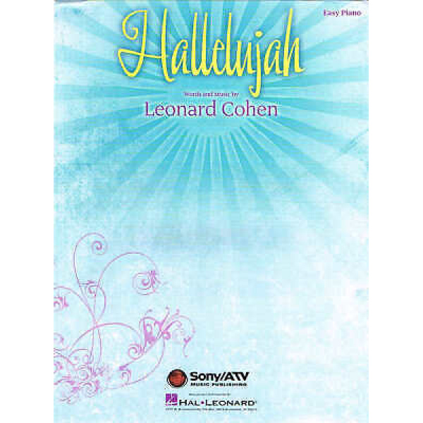 Hallelujah for Easy Piano by Leonard Cohen (HL00110162)