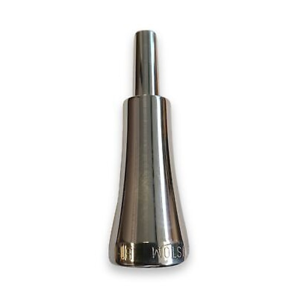 JC Custom Trumpet Mouthpiece - King - B1-1 (1C) - Silver Finish - Image 2