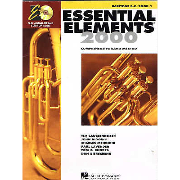 Pre-Owned Essential Technique For Band - Baritone TC - Book 1 - Includes CD (H..