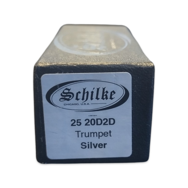 Schilke Standard Series Trumpet Mouthpiece Model 20D2D Finished in Silver Plate - Image 2